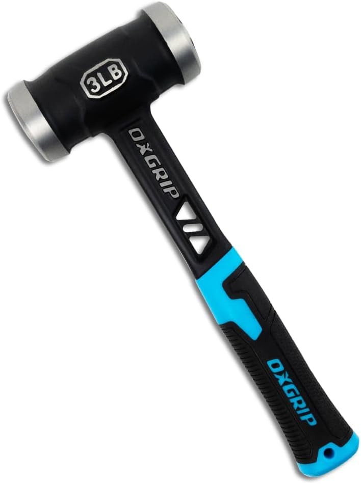 OX Pro Ultrastrike Club Hammer 3lb 1.3kg Anti-Vibe Non-Slip Grip