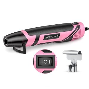 SEEKONE Mini Heat Gun 2 Temp 260℃/450℃, 350W Handheld Hot Air Gun Tool