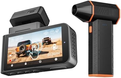 WOLFBOX MF50 Compressed Air Duster + X3 Dash Cam